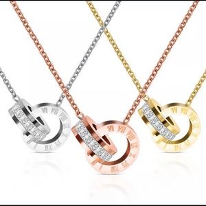 Roman Numeral necklace